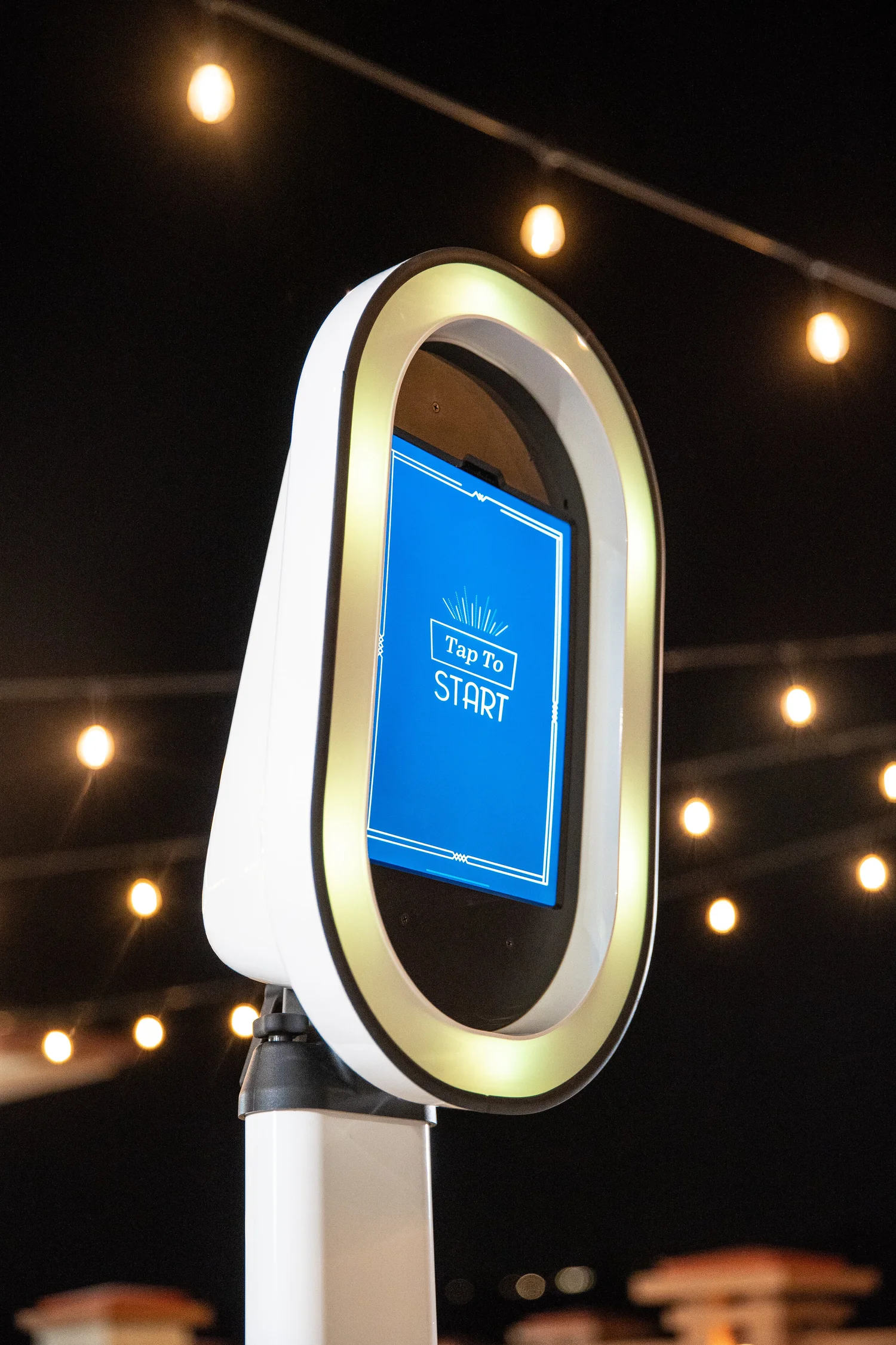 Open-air event photo booth rental at a Central Oregon venue