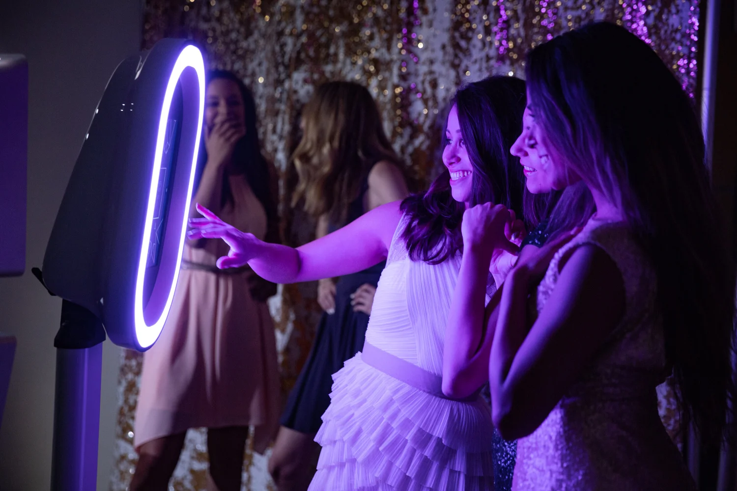 Photo booth rental at a high-desert event in Sisters, Oregon